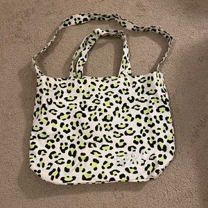 Cheetah Canvas Tote
